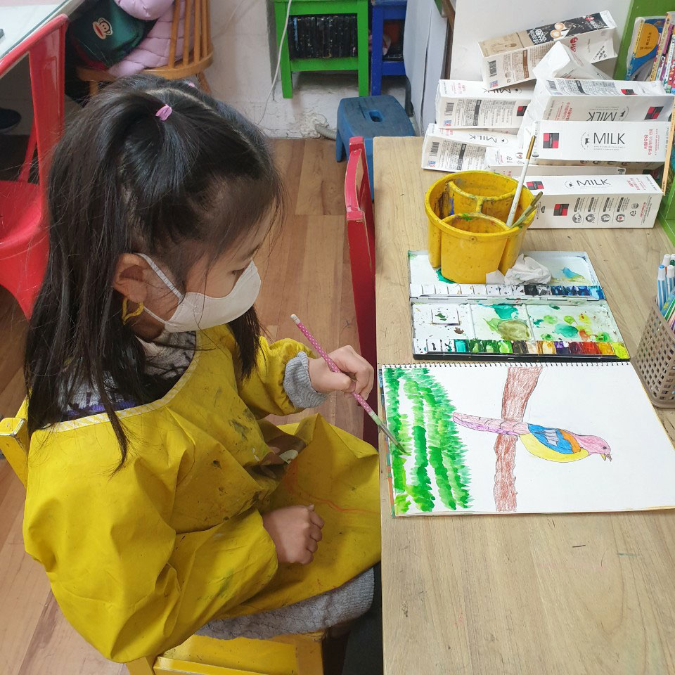 크레용 수업
