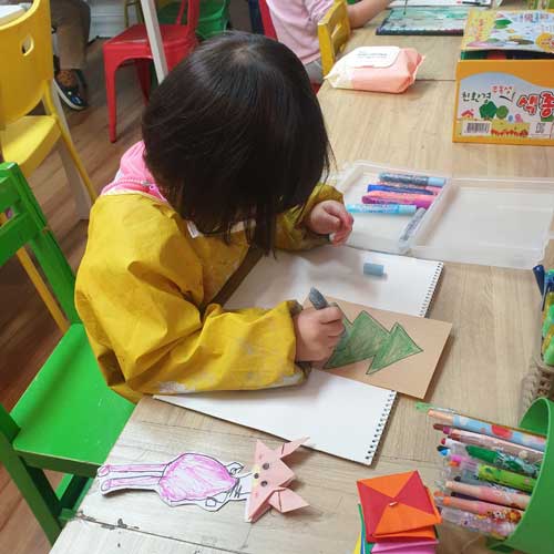 크레용 수업
