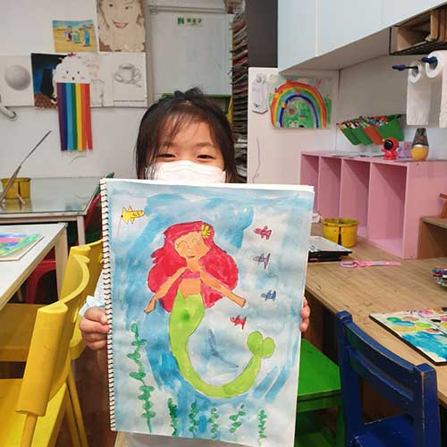 크레용 수업
